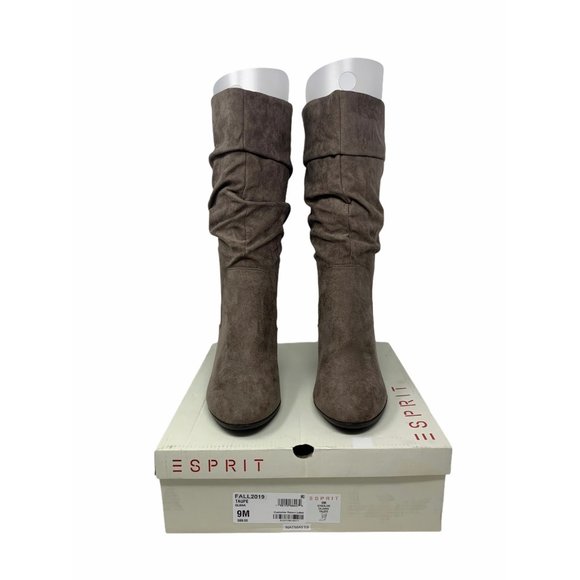 Esprit Oliana Taupe Boots Size 9M